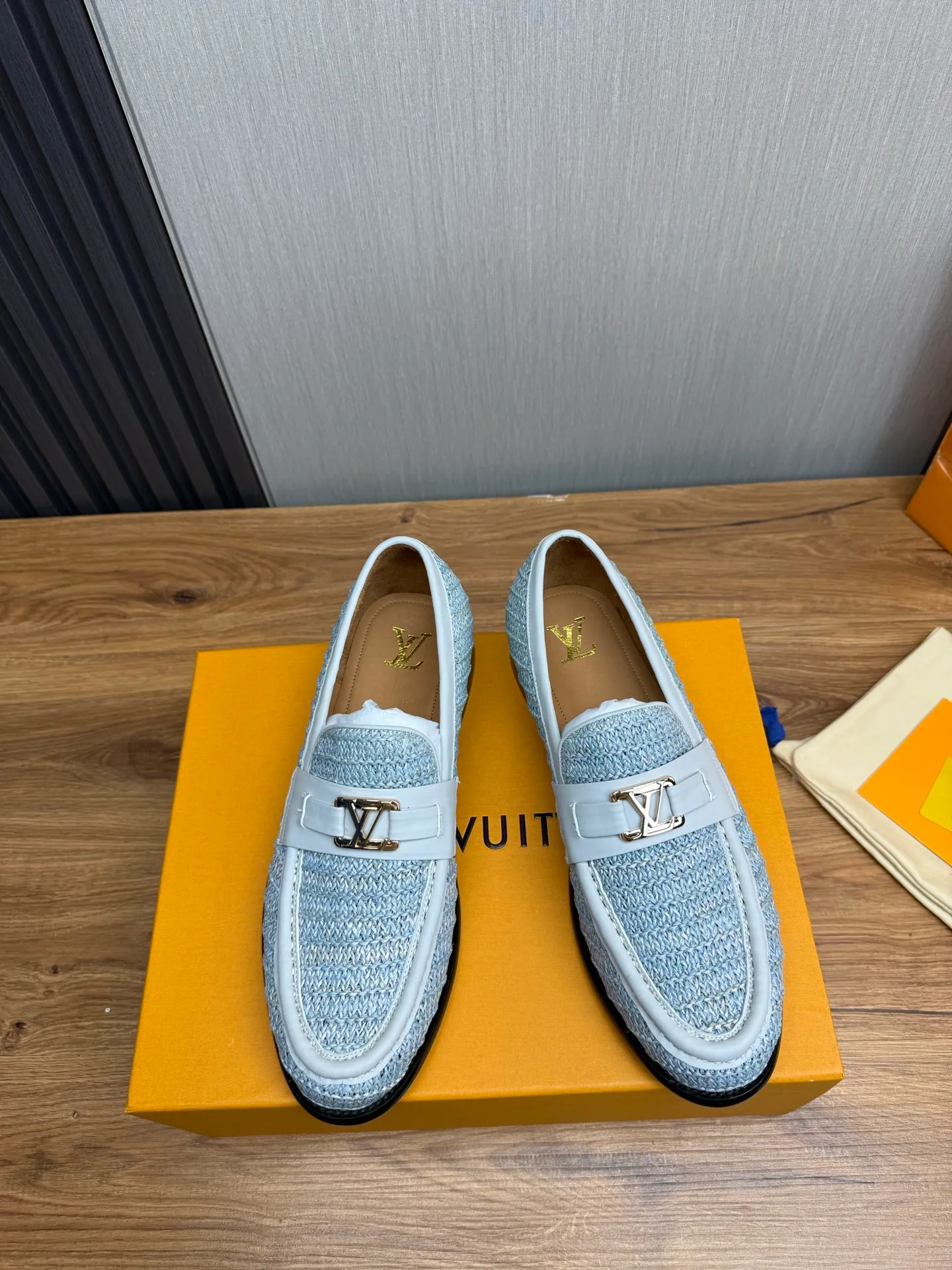 Factory 680💰 LV. Men's business casual leather shoes, all made of imported original brand leather, just to create a more comfortable wearing experience, original non-slip and wear-resistant outsole ✔️16-45 (38.45 non-returnable)